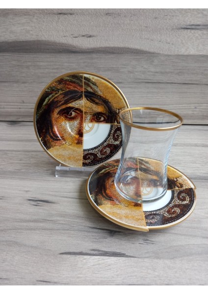 Zeugma-6 Kişilik Çay Seti