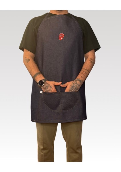 Yetişkin Aşçı / Mutfak / Boyama Önlüğü - Dil Çıkarma Sticker