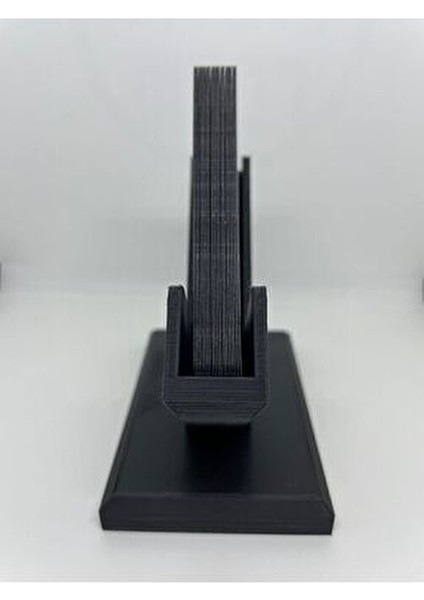 Kartvizitlik Ofis Düzenleyici Şık Tasarım 3 Parça Siyah Renk