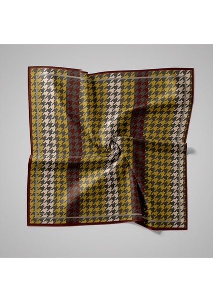 Naturel Eşarp | Kaz Ayağı