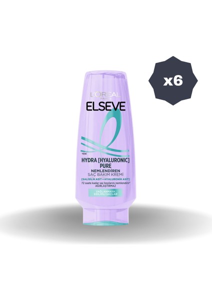 Saç Kremi Hyaluron Pure 250 ml - (6 Adet)