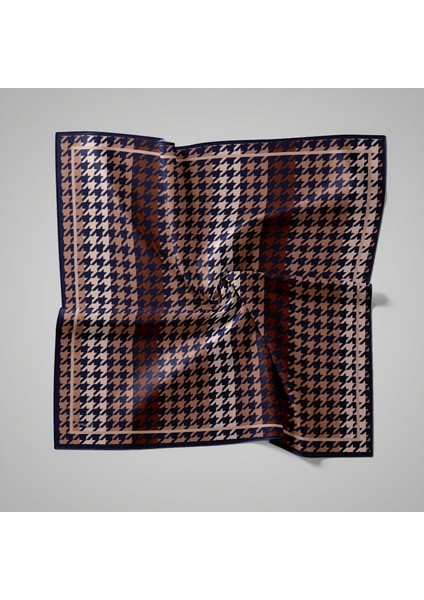 Naturel Eşarp | Kaz Ayağı