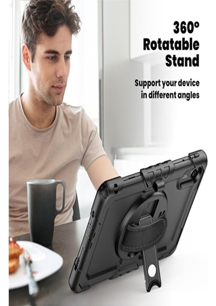 Huawei Matepad Se 11'' Inç 2024 Kılıfı Askılı Standlı Defender Yüksek Koruma Zırh Kapak fırsatları