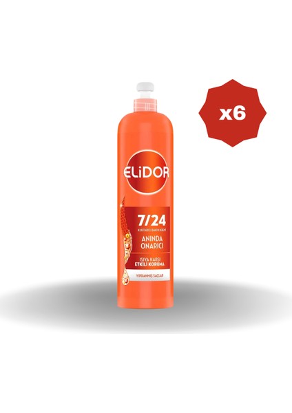 Saç Kremi 7/24 Anında Onarıcı 240 ml - (6 Adet)