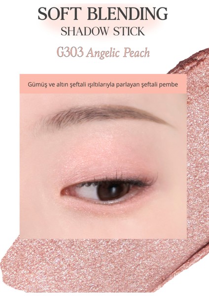 Kremsi, Kolayca Uygulanan ve Sabitlenen Fırçalı Kalem Far Clıo Soft Blending Shadow Stick (G303) fiyatları