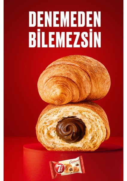 7 Days Kakaolu Kruvasan 60G (24’lü Paket) – Çikolata Dolgulu Lezzet fiyatları