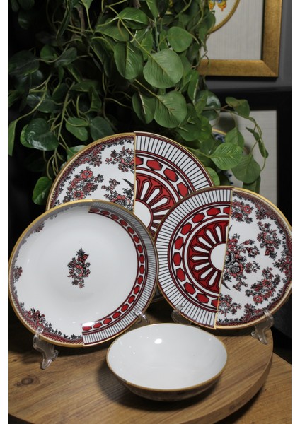 Appollo Desen Özel Tasarım 24 Parça Yemek Takımı indirimleri