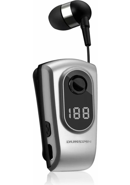 Merteknik S- F220 Makaralı Titreşimli Bluetooth Kulaklık (Led Ekranlı – V5. 3)