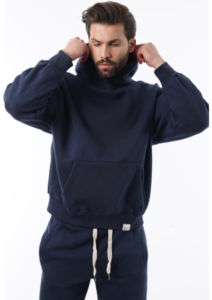 Lacivert Kapşonlu Basic Eşofman Takımı 5925 fiyatları