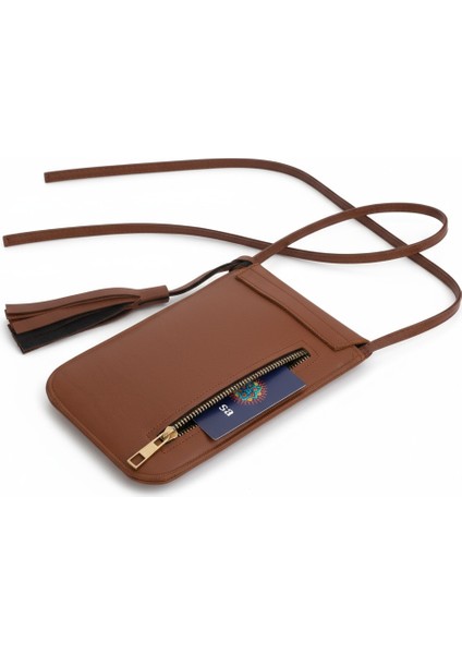 EYCH LAİLA Kadın Telefon Çantası – Kartlık Bölmeli, Minimalist ve Şık Tasarım indirimleri