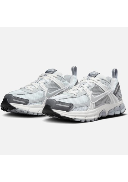 Bowerman Zoom Vomero 5 Running Shoes Hakiki Deri Reflektörlü Kadın Koşu Yürüyüş Ayakkabısı Gri modelleri