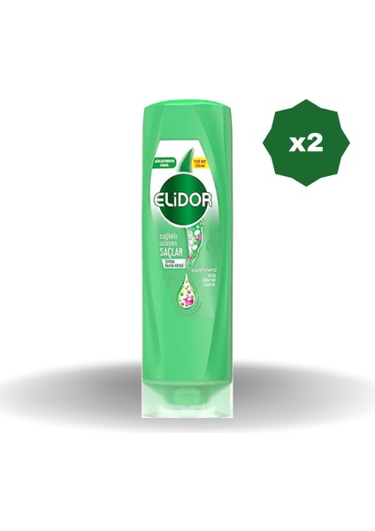 Sağlıklı Uzayan Saçlar Saç Kremi 350 ml - (2 Adet)