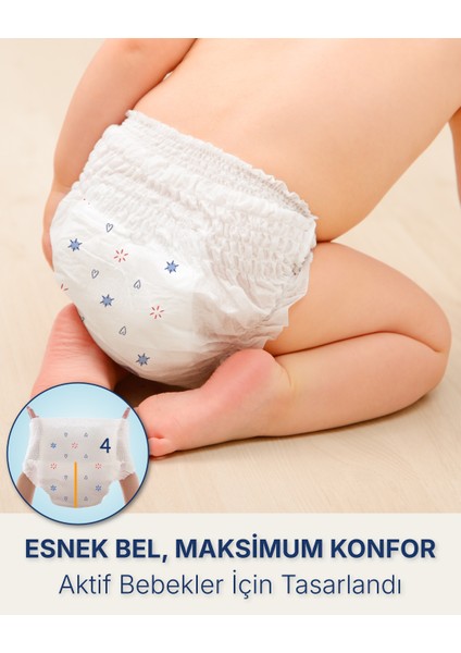 Külot Bebek Bezi 6 Numara X-Large 20 Adet (15+Kg) Eko Paket indirimleri