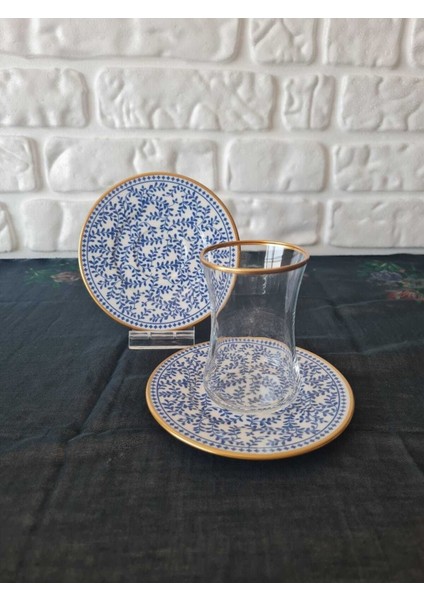Blues- 6 Kişilik Çay Seti