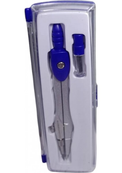 Metal Öğrenci Pergeli ( Mavi )