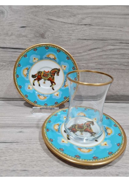 Cavallo- 6 Kişilik Çay Seti