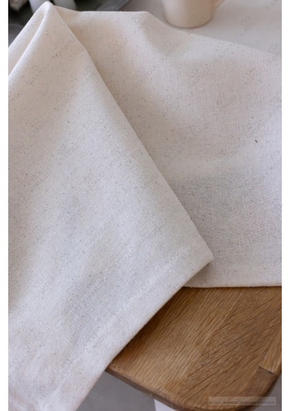 Pamuklu Organik Ham Keten Masa Örtüsü, Şık Görünüm,lüks Tasarım fırsatları