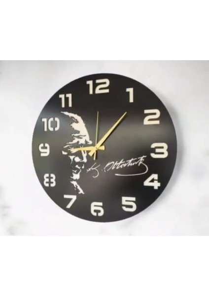 Modern Ahşap Duvar Saati Sağlam **kalite** ve Birarada..no:26