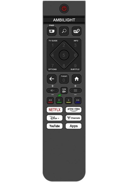 Philips ile Uyumlu Model 55PUS8609/62 Android LED Tv Kumandası-Mikrofonsuz