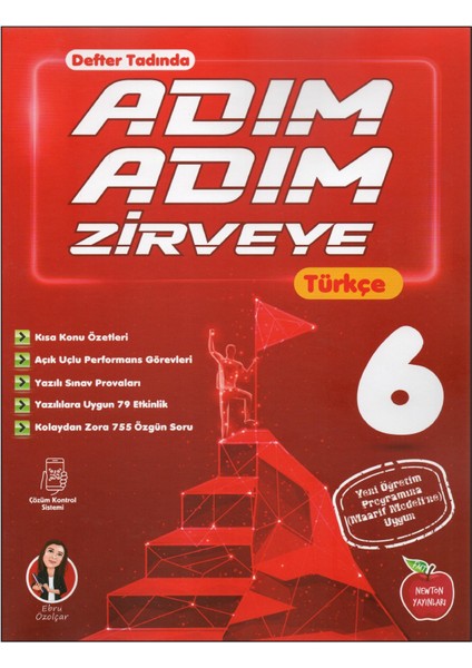 6. Sınıf Adım Adım Zirveye Türkçe Konu Özetli Soru Bankası