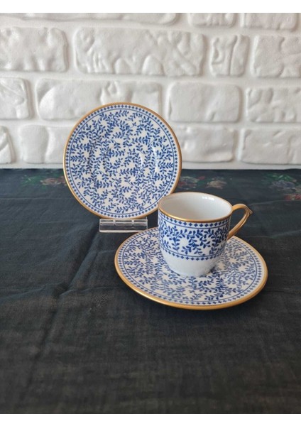 Blues- 6 Kişilik Kahve Fincanı Seti