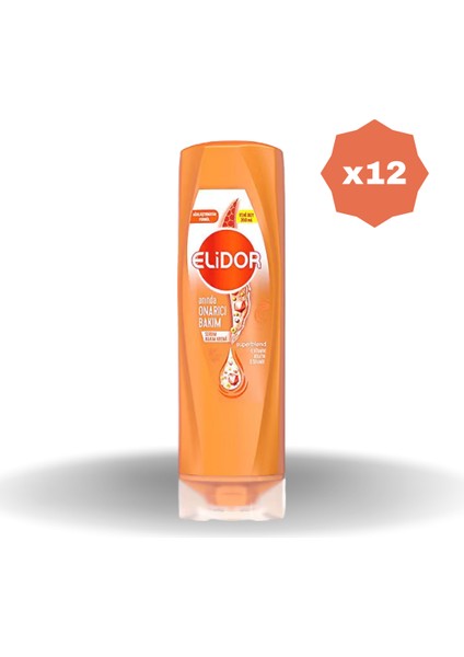 Anında Onarıcı Saç Kremi 350 ml - (12 Adet)