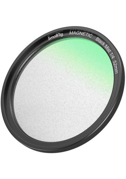 4217 Magease Manyetik 1/4 Etkili Siyah Sis Filtresi (52MM)