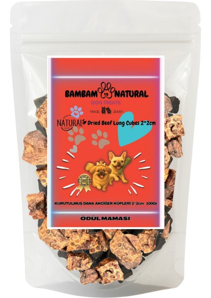 Köpek Çiğneme ve Ödül Mamaları 2'li Paket 200GR Tavuk Ayağı ve Akciğer Küp 2cm indirimleri