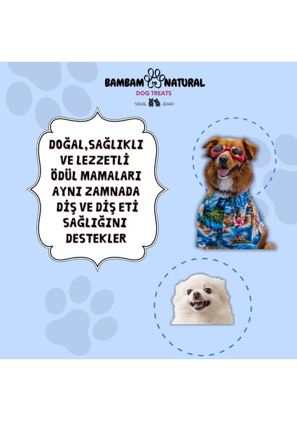 Köpek Çiğneme ve Ödül Mamaları 2'li Paket 200GR Tavuk Ayağı ve Akciğer Küp 2cm