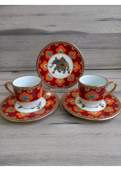 Elefante 2 Kişilik Kahve Fincanı Seti