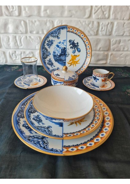 Hybrıd-1 - 6 Kişilik 44 Parça Çeyiz Seti