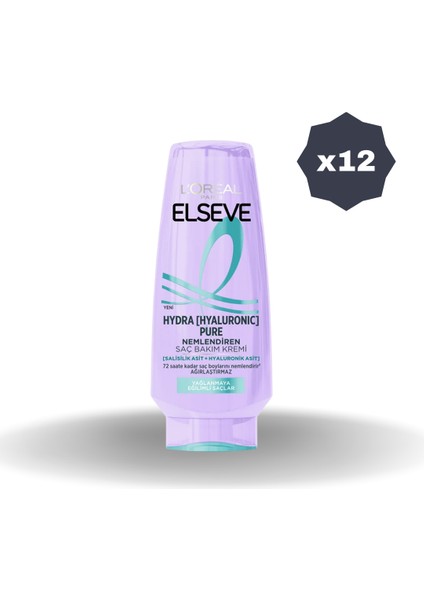 Saç Kremi Hyaluron Pure 250 ml - (12 Adet)