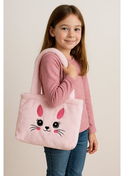 Peluş Çanta-Pofuduk Dostlar Çantası-Neşeli Pofidikler-Yol Arkadaşım/28×22×47 cm modelleri