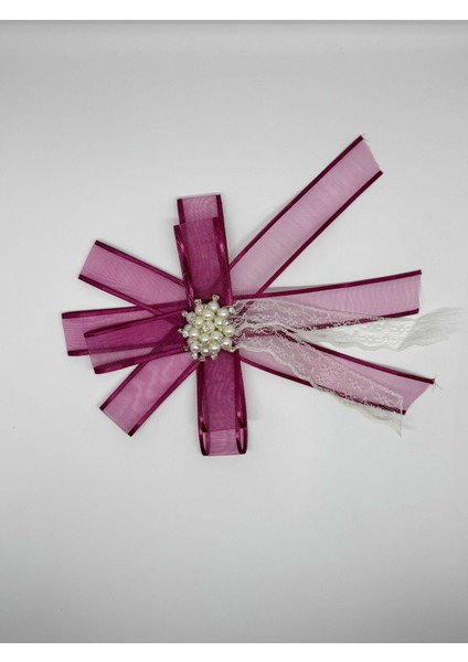 Gelin Bohçası Için Özel Broşlu 5 Adet Pembe Bohça Çiçeği indirimleri