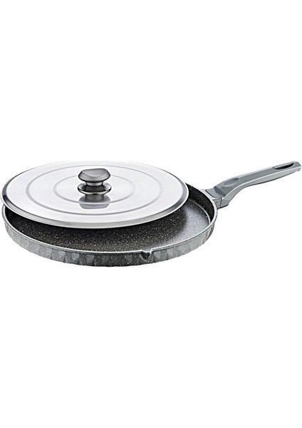 Döküm Granit Kapaklı Balık-Gözleme-Bazlama Tavası 34 cm modelleri