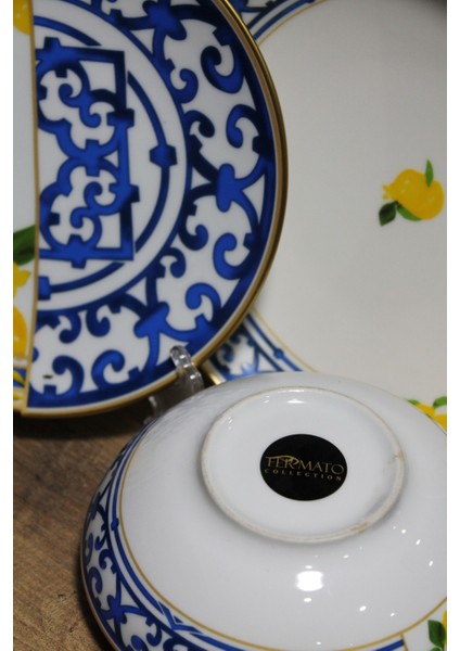 Lemon Platın- 24 Parça Yemek Takımı