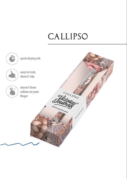 Callıpso 0.7 mm Mavi Tükenmez Kalem