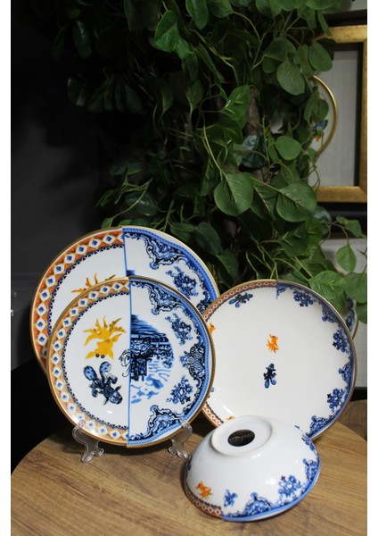 Hybrıd-1 - 6 Kişilik 24 Parça Yemek Takımı