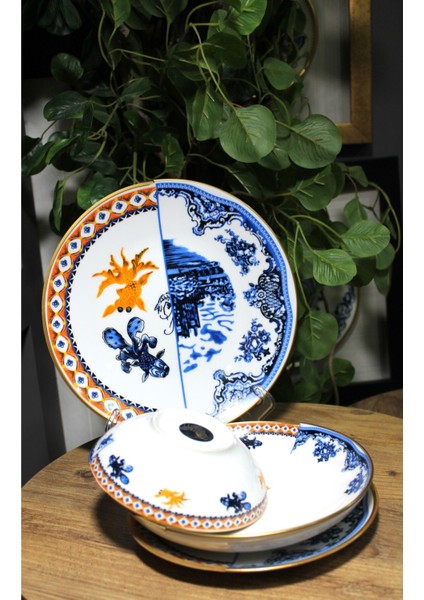 Hybrıd-1 - 6 Kişilik 24 Parça Yemek Takımı