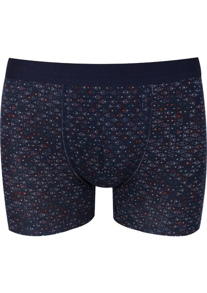 Erkek Tekli Desenli Pamuklu Boxer