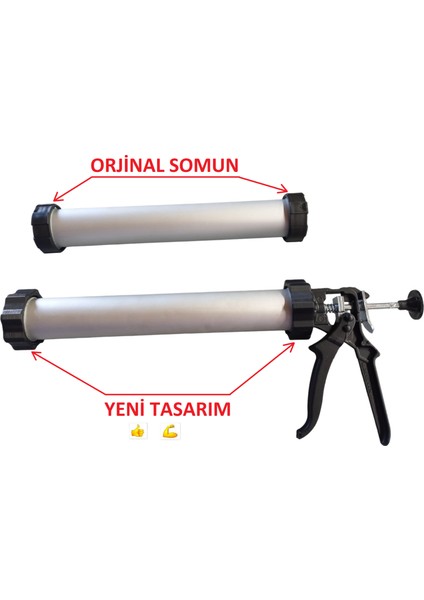 Sosis Silikon Tabancası Ön Kapak - 2 Adet modelleri