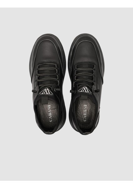 Lastik Bağıcıklı Siyah Erkek Spor Ayakkabı fırsatları