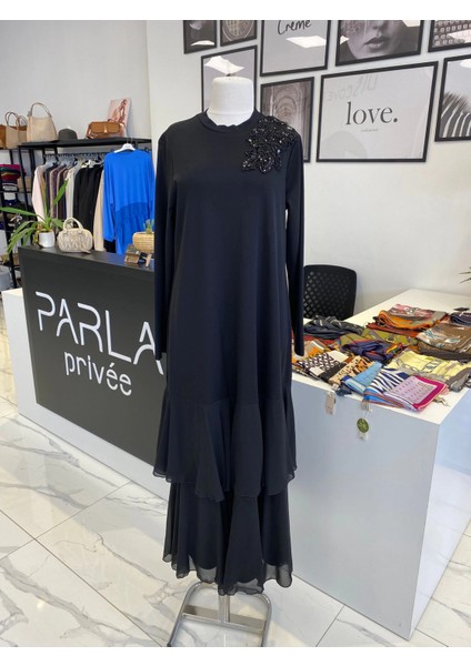 Şifon Detaylı Elbise fiyatları