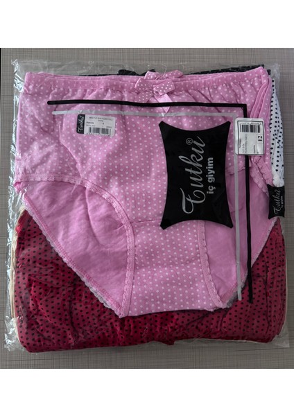 Bayan Puantiyeli Bato 12 Li Karışık Renk modelleri