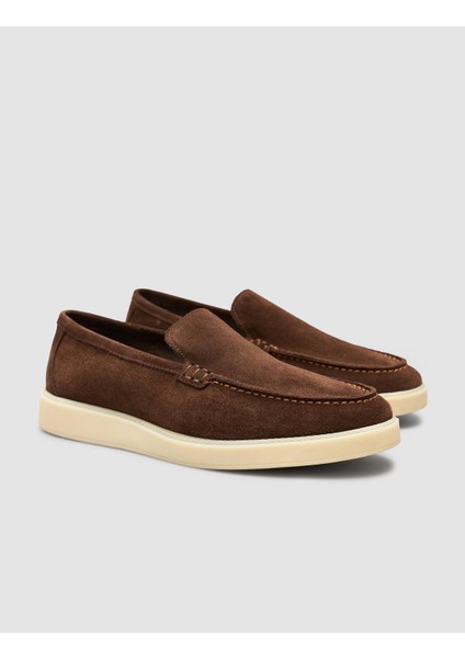 Süet Kahverengi Erkek Loafer Ayakkabı fiyatları