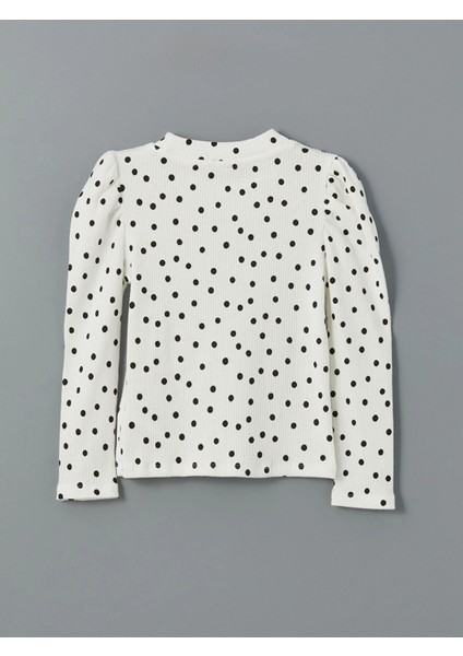 Lcw Kids Ekru Dik Yaka Kız Çocuk Tişört fiyatları