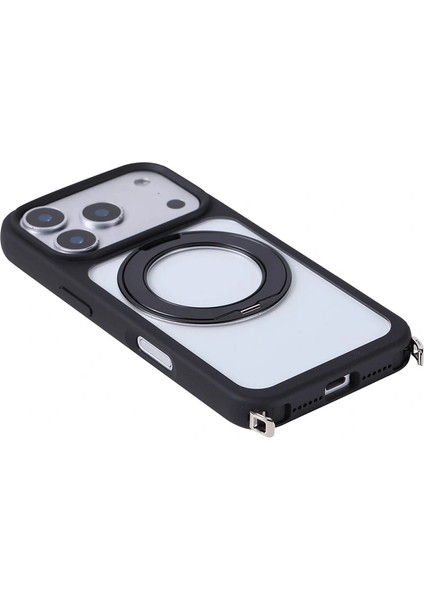 Apple iPhone 17 Pro Kılıf M-Safe Şarj Özellikli Standlı Redclick Piza Silikon Kapak fiyatları