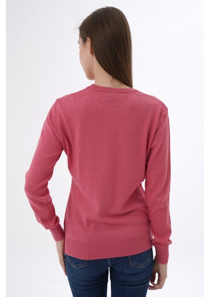 Kadın %100 Organik Pamuk Bisiklet Yaka Triko Kazak TRIST-6101 fiyatları