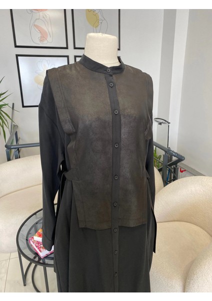 Süet Detaylı Elbise fiyatları