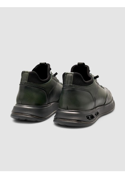 Lastik Bağıcıklı Haki Erkek Spor Ayakkabı modelleri